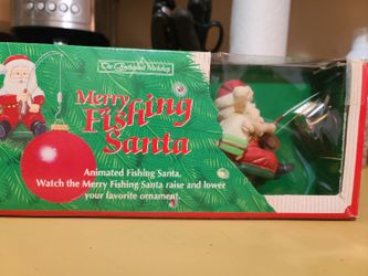 Merry Fishing Santa 