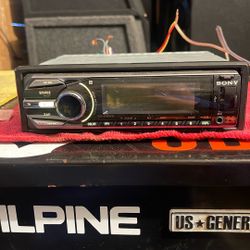 Sony Cd Player 