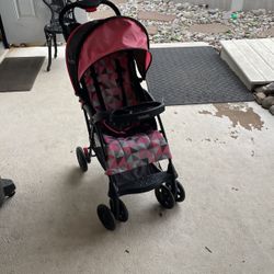 Pink Stroller