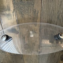 VESPA ORIGINAL FRONT WINDSHIELD FLYSCREEN CLEAR GTV SEI GIORNI