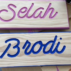 Wood Sign Making .  Personal Wedding Sign 