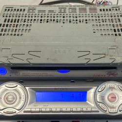 Sony Xplod CDX-M610 Old School Car Stereo Graphics Display (#893)