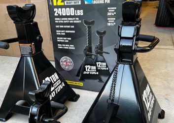 DAYTONA 12 ton RATCHETING Jack STANDS