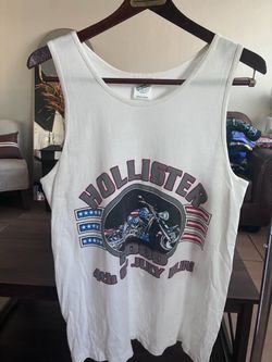 Hollister biker tank