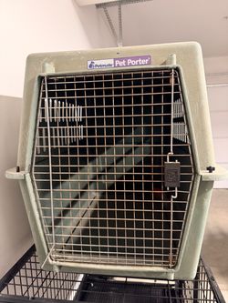 Dog crate  Pet Carrier, 2X-Large, 39 in L x 26 in W x 30 in H, Plastic