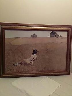 1948 "Christina's World" Framed Art Print