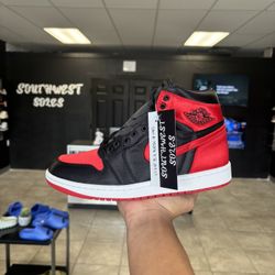 Jordan 1 Satin Bred Size 8.5M Available In Store!