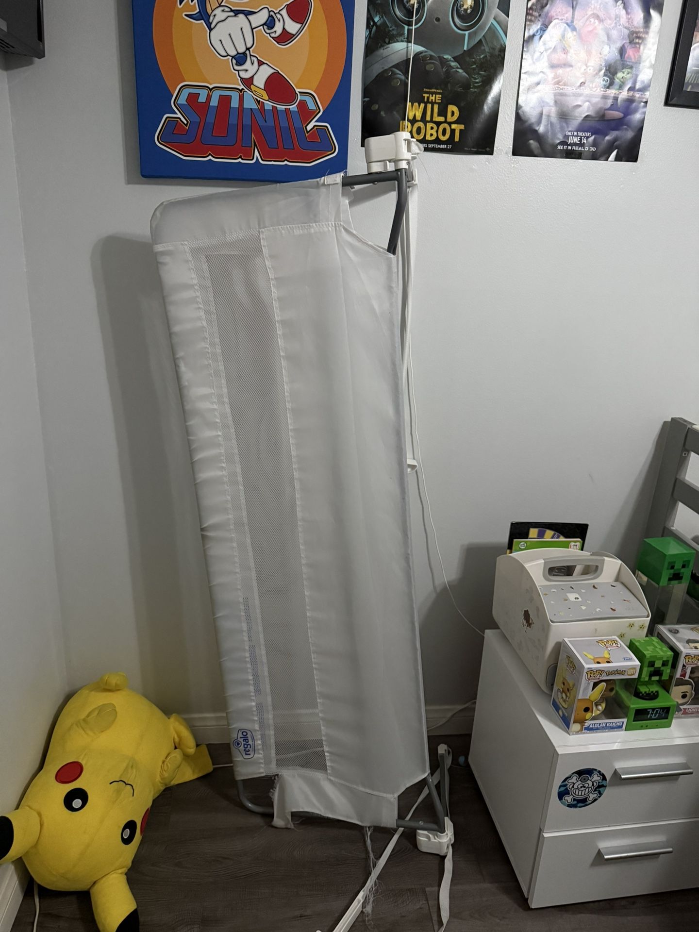 Regalo Swing Down 54-Inch Extra Long Bed Rail Guard, with Reinforced Anchor Safety System!