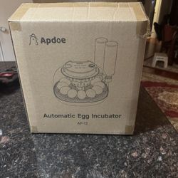 12 Egg Incubator With Automatic Egg Turner