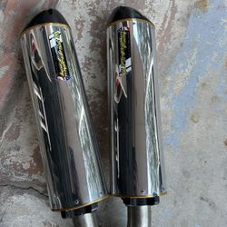 Yamaha FJR 1300 Two Brothers Stainless Mufflers/exhaust