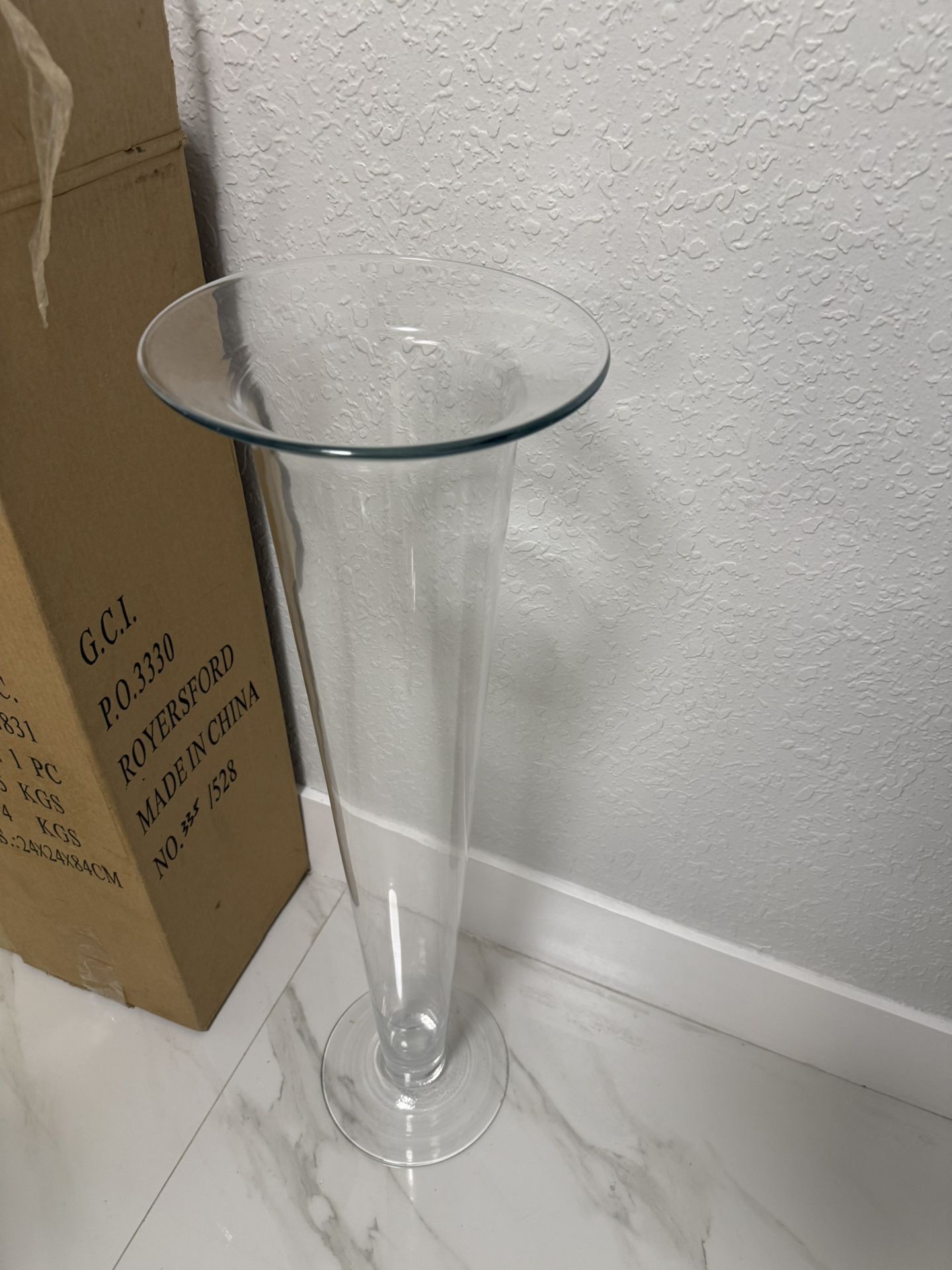 Glass Centerpiece