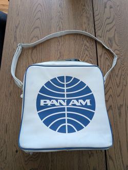 Panam vintage travel bag