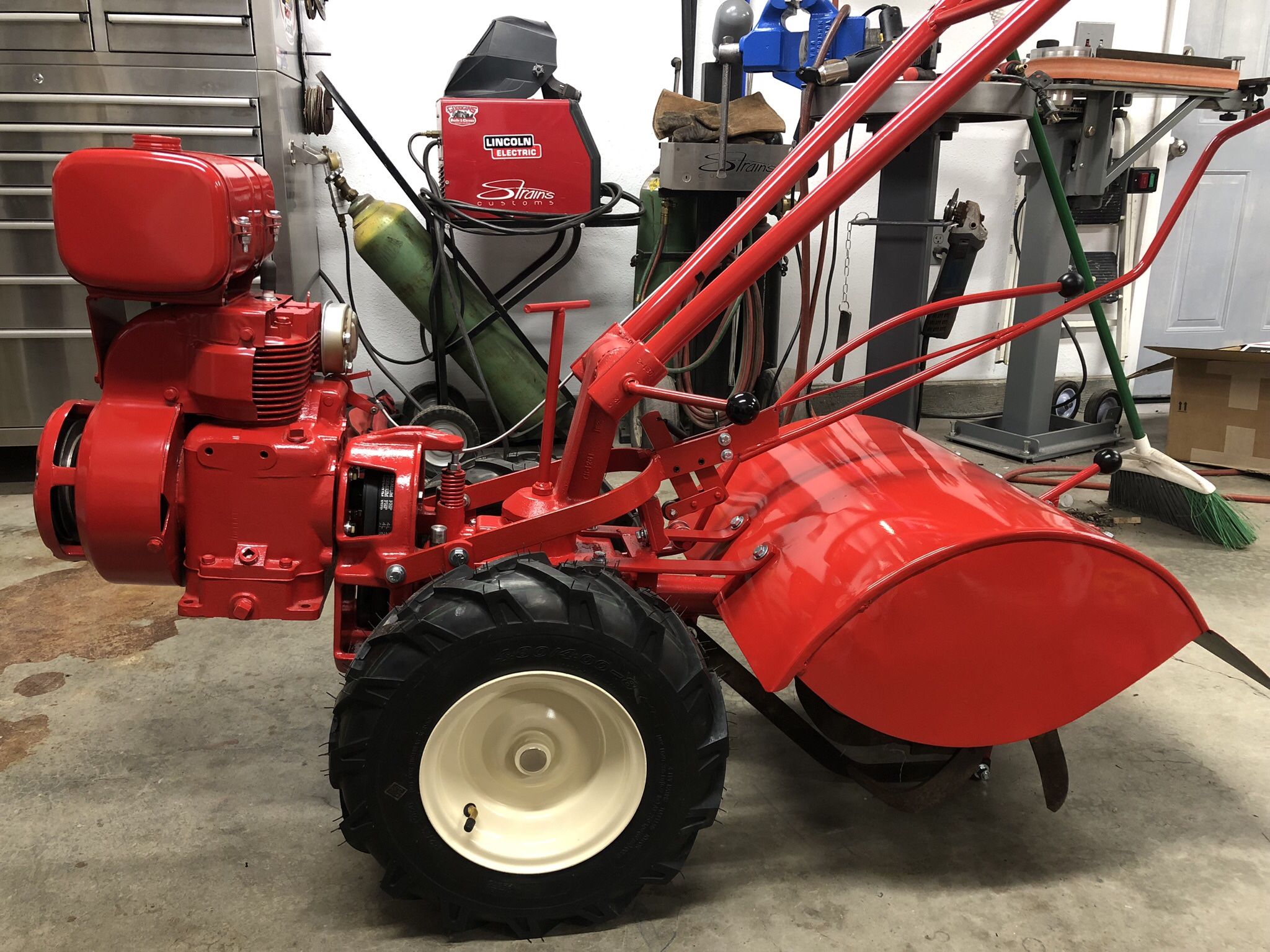 Restored Troybuilt Horse Tiller