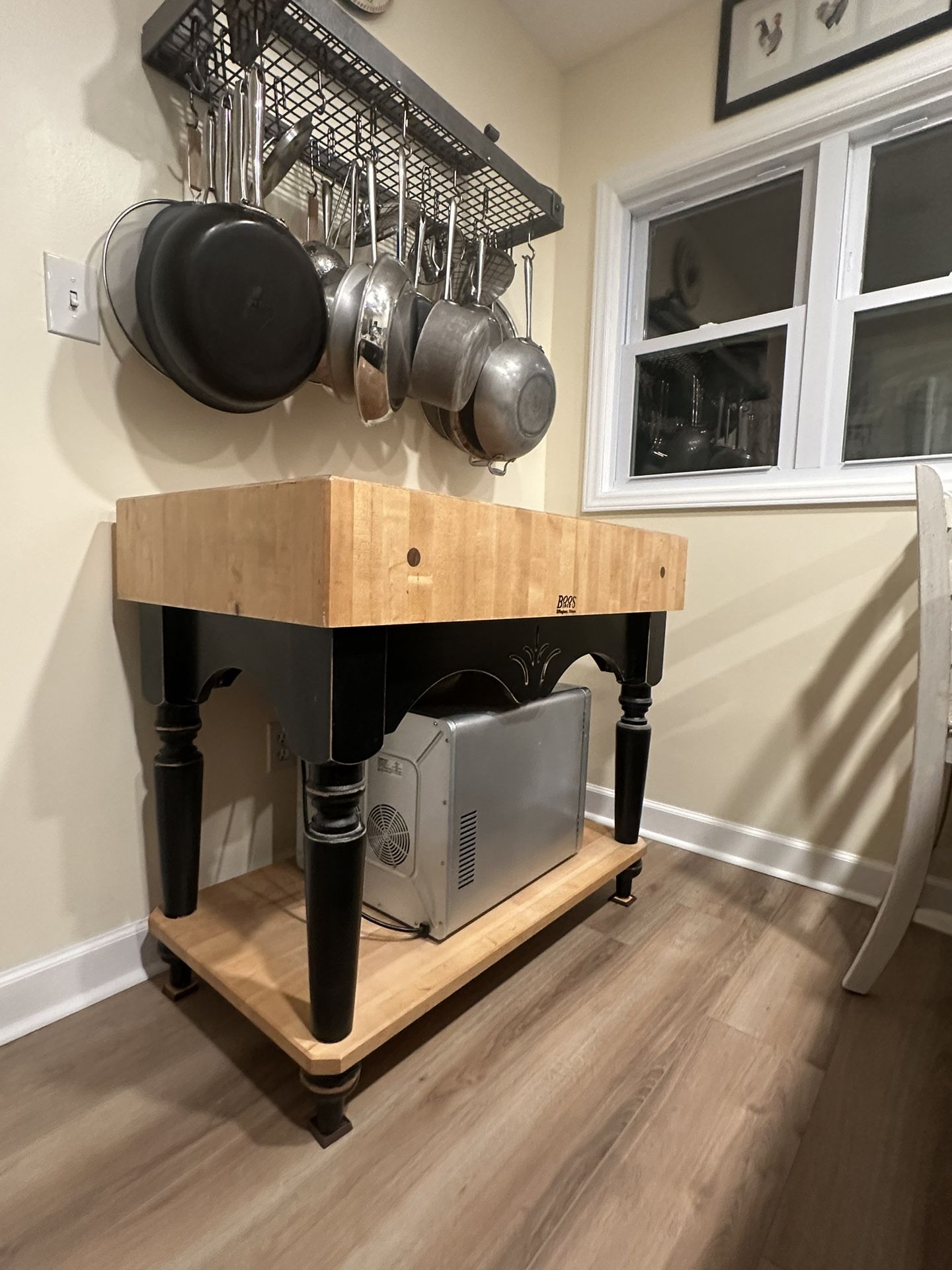 John Boos Island Butcher block