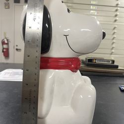 Ceramic Snoopy Cookie Jar!