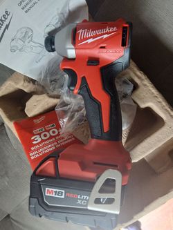 M18 milwaukee impact drill 1/4 lnch Cordless And Battery 4ah