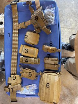 Tactical Gear (Coyote Brown) $175 OBO