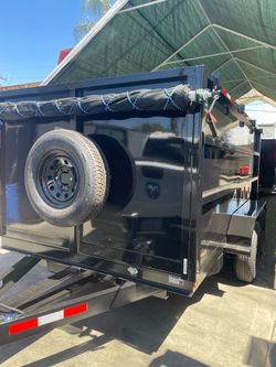 Smooth dump trailer in stock