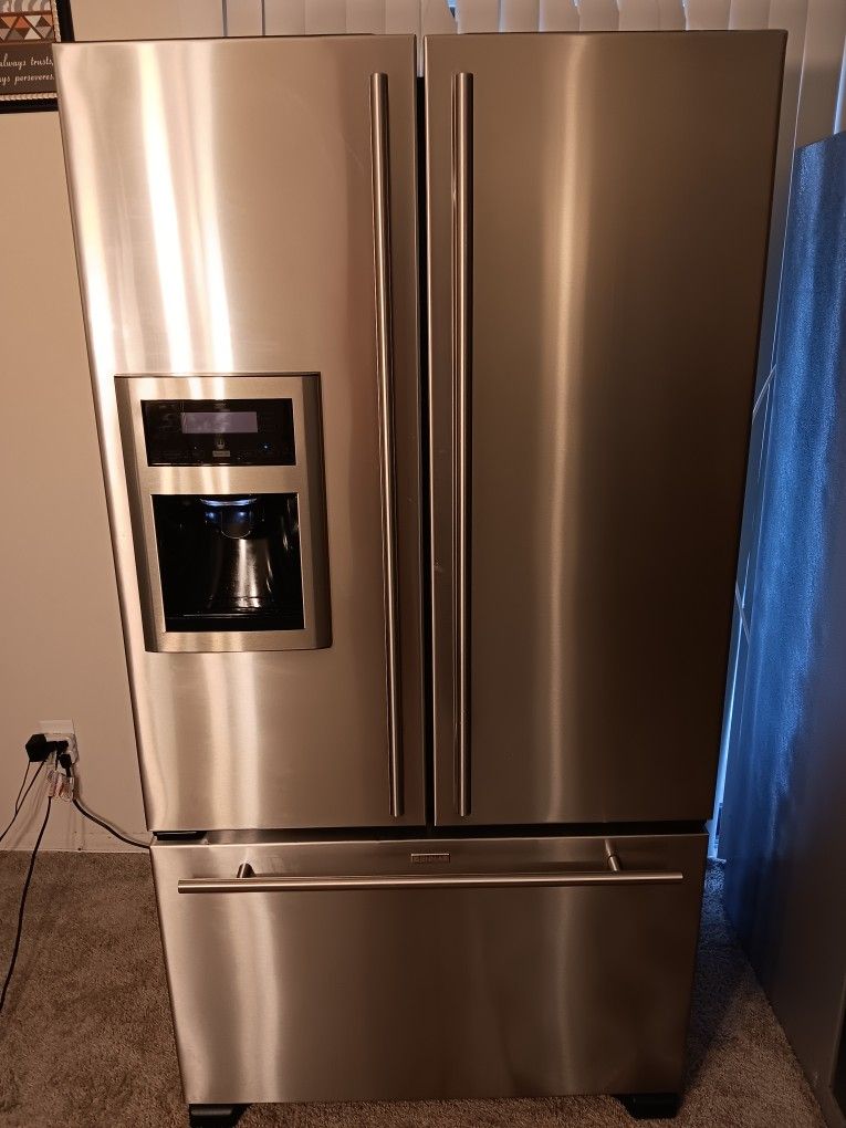 Stainless Steel Jenn Air Refrigerator