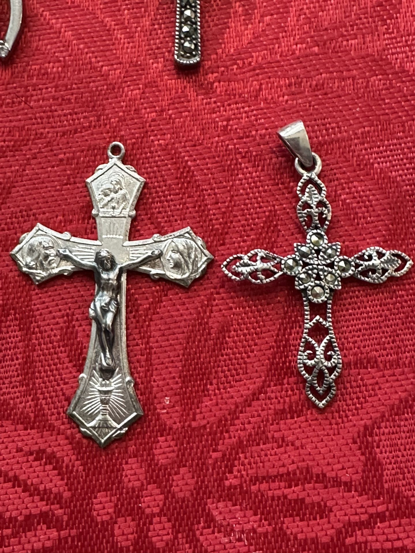 Sterling Silver Crosses $35 ea.