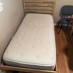 IKEA Twin Bed & Mattress 