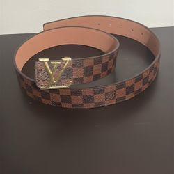 Louis Vuitton Brown Belt
