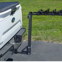 Hyper Tough 120lb Hitch-Mounted Folding 4-Bike Carrier