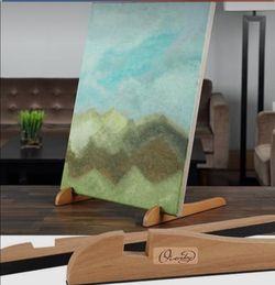 Lot of Wooden Painting Easels or Display Stands, for Art Class / Paint Party / Workshop