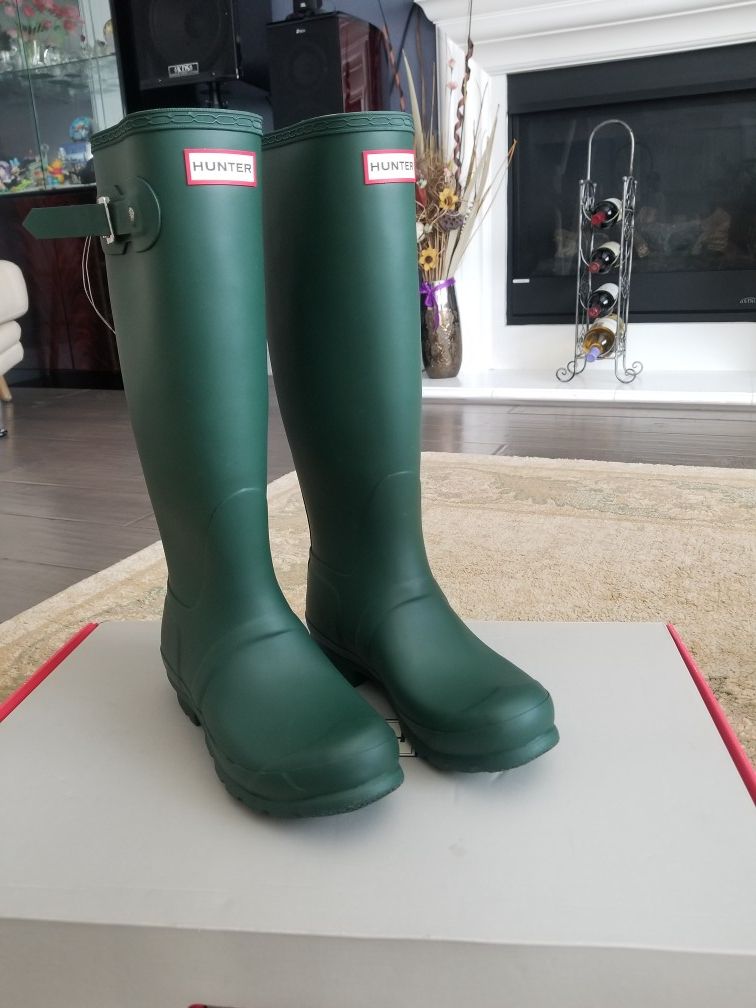 ORIGINAL Hunter Tall Rain Boots size 7