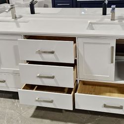 Bathroom Vanity 84” 