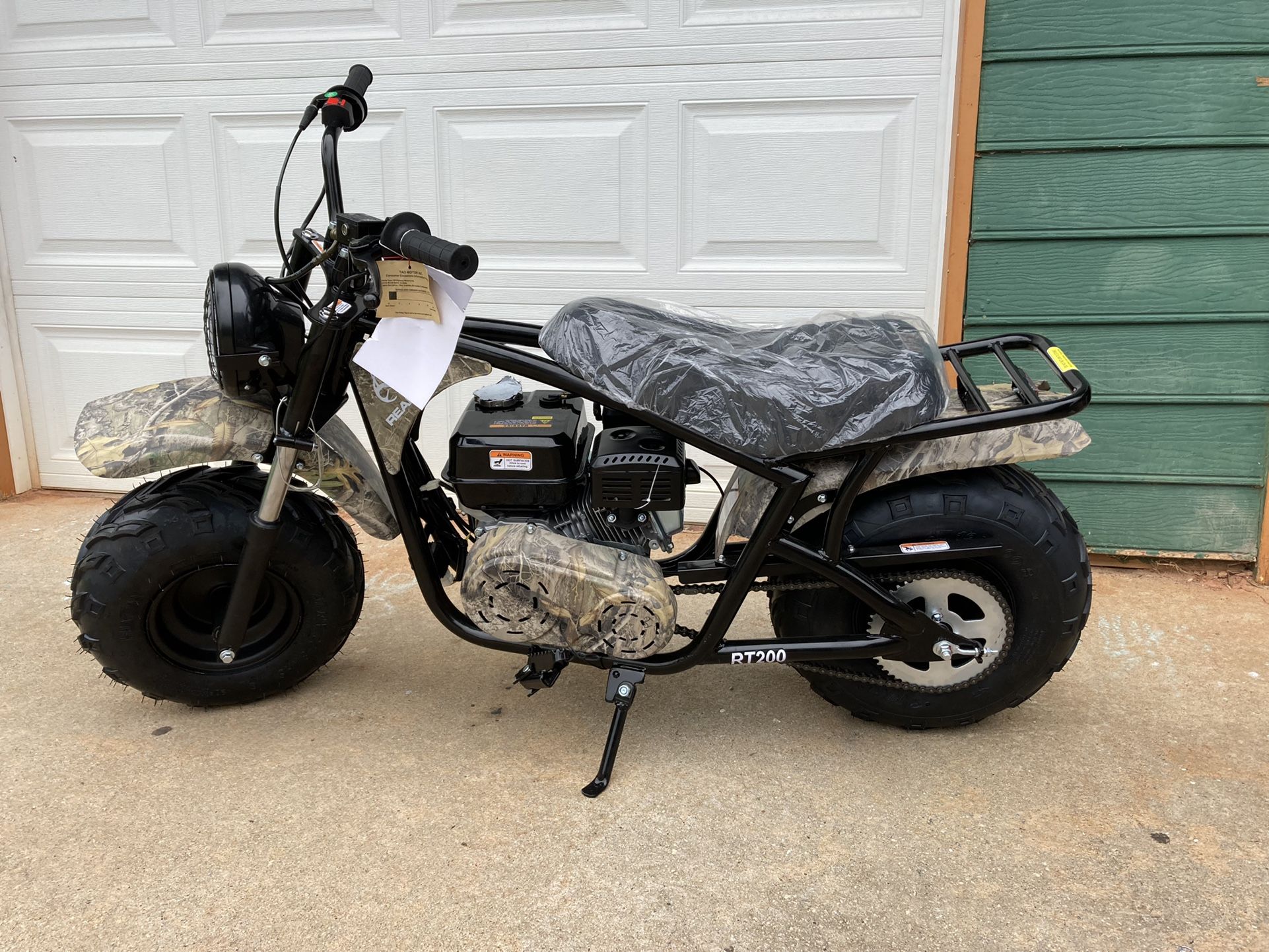 REALTREE RT200 196 CC MINI BIKE
