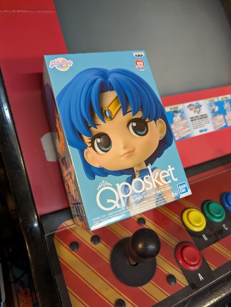 Banpresto Sailor Moon: The Movie - Eternal Super Sailor Mercury Q posket $15