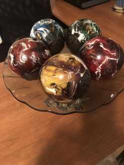 5 bolas de decorasion
