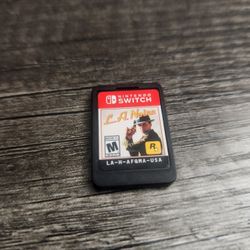 LA Noire Nintendo Switch