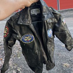 Medium Size Womens Leather Jacket 