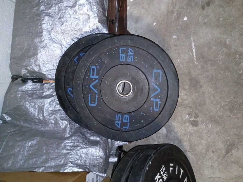 Barbell Weightlifting Set