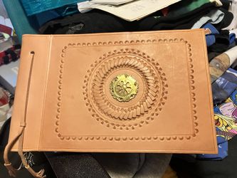 Vintage Leather Photo Album