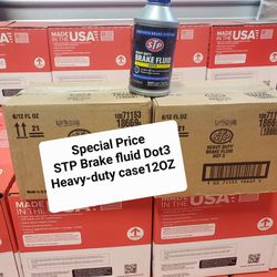 Special Price STP Brake Fluid Dot3 Heavy-duty Case 12oz High Quality Available 