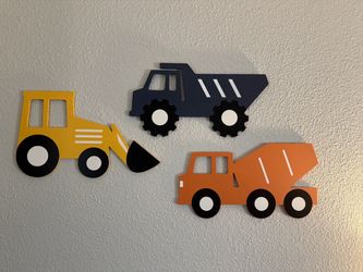 Wooden Trucks for bedroom device