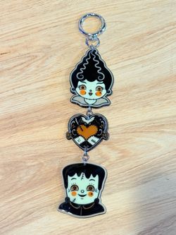 Vintage Halloween 3pc keychain