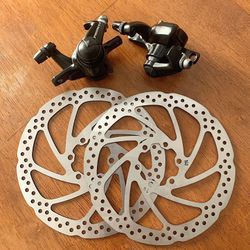 Take Off Bike Disc Brakes w New Rotors 