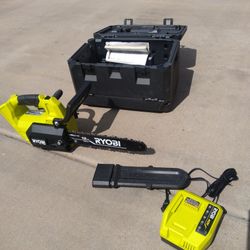 Ryobi 40v Brushless HP 12 Inch Chainsaw Tool Only 