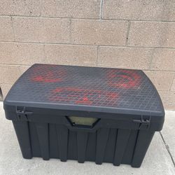 CONTICO Tool Box: 37 in W 21 in D 20 in H, Foam, Black, Hinged Lid,