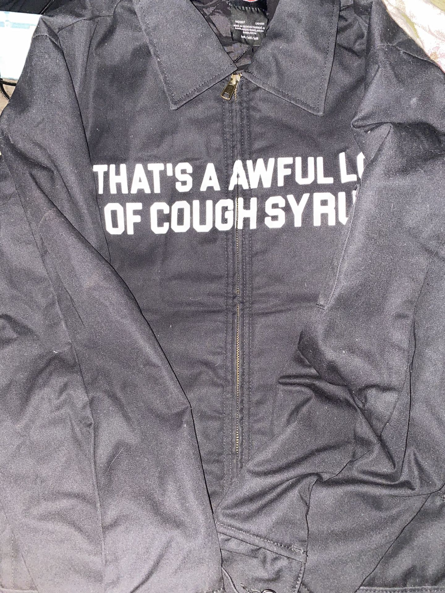 awlful lot of cough syrup