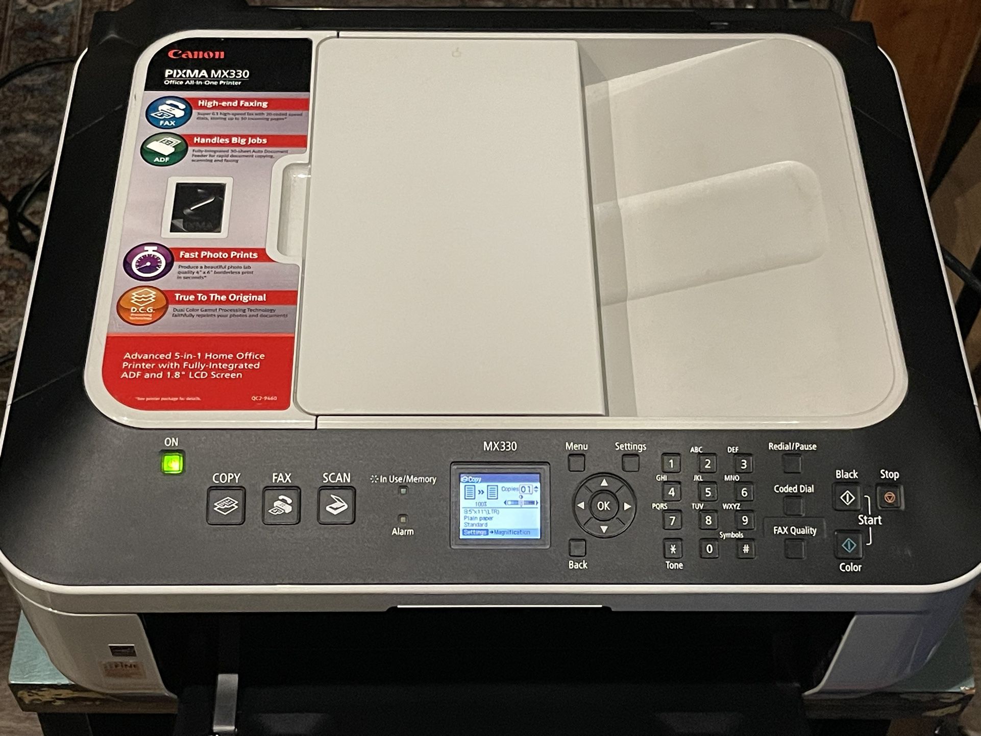 Canon - PIXMA MX330 Office All-In-One Printer