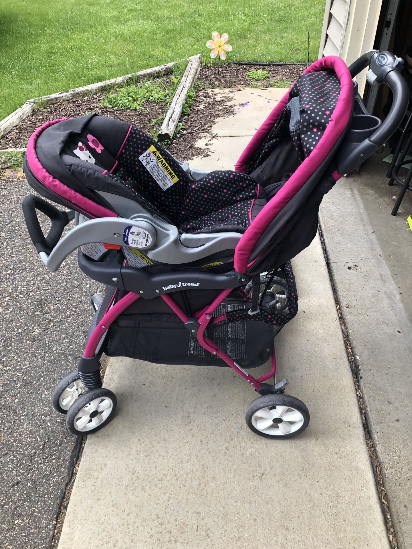 Baby Trend Hello Kitty Stroller and Car Seat