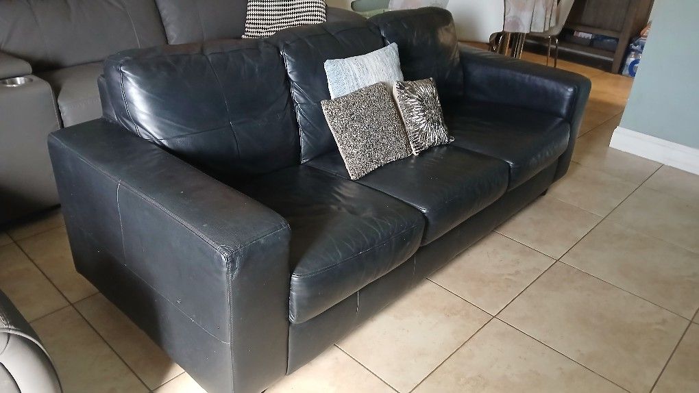 Leather Sofa