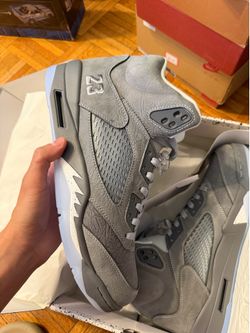 Air Jordan 5 wolf grey size 11 11.5 13
