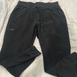 Black Scrub Pants 