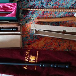 Ebony , Holly Magic Wands Larping Ceremonial 